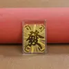 Gato da Fortuna Princesa Dourada Prata Pura Adesivo de Celular Dourado para Riqueza e Prosperidade, Edição para Transmissão ao Vivo Atacado