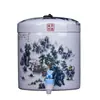 Tanque de Água com Filtro de Cerâmica Chaleira de Água Fria Doméstica Grande Chaleira de Água Fria com Torneira Tanque de Armazenamento de Água Balde de Porcelana Grande Capacidade com Tampa