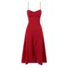 Comercio Exterior Transfronterizo 2026 Moda Europea y Americana Casual Ajustado Corsé de Espina de Pescado Vestido con Tirantes Ropa para Mujer C27903