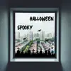Pegatinas para Ventana Temáticas de Halloween con Diseños Creativos en Inglés para Decoraciones Festivas de Tiendas y Hogares, Pegatinas de Vidrio Visibles por Ambos Lados