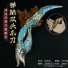 Merchandising de Juego Serie Jy de Paz 23cm Pelota de Goma Garra de Doble Cabeza Hoja de Metal Modelo de Metal Figura de Cosplay Prop