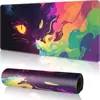 Mouse Pad Extra Grande E-Sports Animação Jogo Estilo Chinês Teclado de Computador Pad Mesa Pad Borda Travada Espessado Personalizável