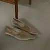 Primeiro Encontro: Sapatilhas Chiques de Bico Fino Estilo Francês, Nova Coleção Outono 2026, Sapatos para o Dia a Dia para Mulheres, Sapatos Simples de Vovó