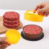 Prensa Manual para Carne de Hamburguesa Molde Redondo de Plástico para Tortitas de Carne Cocina Hogar Multifuncional Fabricante de Bolas de Arroz Prensa de Carne