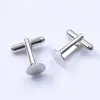 Hebilla de Puño Francés con Bandeja Plana de 10 mm y 12 mm Rellena de Oro de 14 Quilates que Conserva el Color, Materiales para Accesorios de Manualidades DIY de Bandeja Retorcida al por Mayor