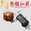 Madera de Azufaifo Rayada Forma Natural Espada del Tesoro Tallado Accesorios Coleccionables Yi Ming Xian Yuan Creativo DIY Pulsera Collar Accesorios para Cuentas