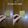 Cabello liso de fábrica cinco maestros manjusri thangka de doble cara manjusri relieve tallado tridimensional relieve incrustado cinco maestros thangka
