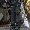 Pantalones funcionales especiales para senderismo al aire libre para hombre, colección otoño 2026, corte holgado, diseño de pierna recta, resistentes al agua, pantalones de trabajo