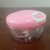 Cortador de Legumes, Amassador de Alho, Cortador Multifuncional de Legumes, Processador de Alimentos para Bebês, Moedor de Carne, Espremedor de Alho Manual, Puxador de Alho