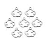 15 x 13 mm de aleación de zinc DIY accesorios de joyería retro hueco Xiangyun colgante collar pulsera accesorios de joyería al por mayor