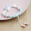 Pulseira de Cerâmica Jingdezhen Pequeno Golfinho Fresco Pulseira para Namorada Joias Estudante Contas Barraca Suprimento Ao Vivo Atacado