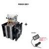 Kit de Elemento Peltier Enfriador 12V para Bricolaje Kit de Disipación de Calor para CPU de Computadora Tanque de Peces con Agua Fría Producto Terminado
