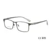 Armazón de Aleación de Alta Gama Full-Frame para Hombres de Negocios con Rostro Grande Marco de Acero Se Puede Equipar con Lentes para Miopía y Lectura Fabricante Venta al por Mayor