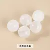 Jingde Joias Contas Bolha Cristal Branco Natural Sem Poros Contas Soltas Acessórios para Joias DIY Contas de Cristal Em Estoque Atacado