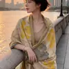 Chal de Estilo Nuevo 2026 para Mujer para Habitaciones con Aire Acondicionado, Bufanda de Doble Propósito con Acabado de Alta Gama, Calentador de Cuello Imitación Cachemira para Oficina, Adecuado para Regalos