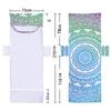 Suministro Directo de Fábrica Funda para Silla de Playa Impresa de Microfibra Toalla para Sillón Reclinable Bolsa para Toalla de Playa Geométrica Impresa Digitalmente