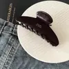 Grampo de cabelo suave estilo coreano para mulheres, estiloso, doce, de alta aparência, elegante, novo grampo tubarão 2026 para a parte de trás da cabeça