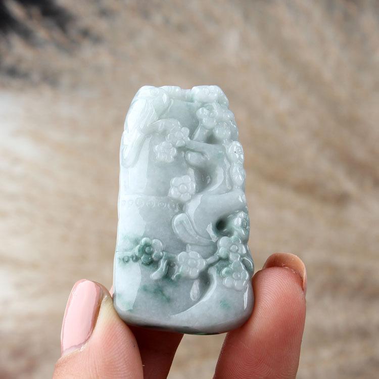 翡翠竹节吊坠 (6)