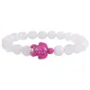 Artículo Popular Transfronterizo: Pulsera elástica de Tortuga, Elefante, Tiburón con Cuentas de Piedra Natural Pulsera de Piedra Animal