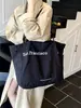 Bolso de Hombro de Nailon Dopamina para Mujer, Bolso Tote Versátil de Nicho, Bolso de Hombro de Gran Capacidad para Viajes, Bolso de Mano Casual
