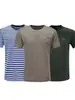Novo conjunto de fitness de manga curta Jihua para homens, roupa de treino esportivo de verão, secagem rápida, respirável, absorvente de suor, com gola redonda