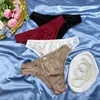 Bragas de Encaje con Textura de Seda para Comercio Exterior Transfronterizo Europeo y Americano, Nuevo Estilo de Calzones de Encaje para Mujer