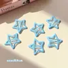Accesorios de Verano Y2K Dopamina Dulces Coloridos Pinzas para el Cabello de Estrella de Cinco Puntas para Mujeres Flequillo Pinzas Laterales para el Cabello