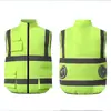 Colete Ventilado Roupa de Trabalho Refrigerada Roupas de Ar Condicionado de Verão com Colete Refletivo Refrigeração Prevenção de Insolação Roupas Recarregáveis Canteiro de Obras