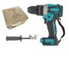 Taladro de impacto 3 en 1 de 13 mm transfronterizo de alta potencia velocidad ajustable taladro de mano eléctrico de litio llave eléctrica multifuncional fuerte