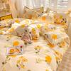Juego de Ropa de Cama de Tres Piezas, Juego de Sábanas de Algodón con Aloe Vera de Regalo, Funda Nórdica, Juego de Sábanas de Cuatro Piezas, Fabricante Mayorista de Envío Directo de Una Pieza