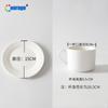 Transferência térmica Copo de café europeu placa DIY Imagem logotipo criativo copo high-end copo em branco fabricantes por atacado
