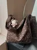 Bolso de Hombro de Terciopelo de Ciervo Otoño/Invierno para Mujer 2026 Nuevo Gran Capacidad Bolso de Axila de Gama Alta Versátil de un Solo Hombro para Viajes