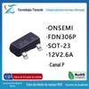 Novo original FDN306P serigrafia 306 SOT-23 12V2.6A MOSFET FET Canal P
