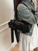 Corea del Sur Transfronterizo Nuevo Nicho Estilo Ballet Bolso Simple con Lazo Bolso Baguette Estilista Versátil Bolso de Hombro de Gama Alta para Mujeres