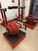 Almohadilla Amortiguadora para Barra de Algodón Comprimido Puro de Alta Densidad 190d, Almohadilla Amortiguadora para Entrenamiento de Fuerza, Levantamiento de Pesas, Arrancada y Envión, Peso Muerto, Unisex