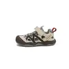 Sandálias Fechadas de Verão Novas para Crianças 2026, Color Blocking da Moda, Unissex, Fecho de Velcro, Anti-Chute, Vazadas, Sapatos para Esportes ao Ar Livre
