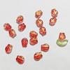 Contas de flor grande de tulipa Acessórios de adorno de cabeça Hanfu Acessórios de grampo de cabelo DIY Acessórios de joias de vidro tcheco