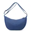 Bolsa de tela de nailon ligera e impermeable, bolsa cruzada casual para el día a día, bolso de hombro para mujer de nuevo estilo, todo vale, bolsa tipo dumpling para compras