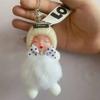 Muñeca para Dormir de Piel Genuina Influencer de Tiktok Accesorios para Bolsos Femeninos Colgante de Peluche Juguete de Muñeca con Piel para Bolsos