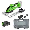 Cortasetos Eléctrico Transfronterizo Cortacésped Recargable Cortasetos Mini de Mano Inalámbrico Herramienta de Jardín Recortadora