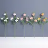 Flores de Rosa Artificiales, Flores Falsas para Salón de Bodas Decoración Suave, Arreglos de Flores de Rosa, Marcadores de Camino Decorativos, Arreglos Florales para Paisajismo, Adornos de Arte Floral