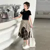 Saias de Verão para Meninas 2026 Novo Estilo, Saias Plissadas Super Estilosas para Meninas Mais Velhas, Saias da Moda Tendência para Crianças