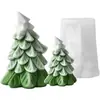 Jiahuimei Nova Vela Perfumada de Árvore de Natal Molde de Silicone Vela de Natal DIY Decoração de Gesso Enfeites