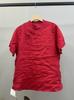 Camisa de Lino de Manga Corta para Mujer Verano Vintage Artística Tapeta Inclinada Botón Suelta Adelgazante Talla Grande Color Sólido Camiseta Casual