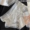 Gelatina de Leite ~ Roupa Íntima de Cintura Média em Seda Gelo de Verão para Jovens Senhoras, Calcinhas Fofas com Bolinhas Sem Costura para Mulheres, Estilo Fino