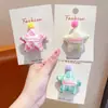Goma para el pelo tipo moño de bebé con cuadros de estrella de cinco puntas estilo coreano, Cuerda para el pelo a cuadros linda para niñas, Accesorio para el pelo que no daña el cabello