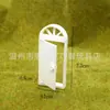 Plástico porta janela cerca pequeno maçon brinquedo modelo de construção acessórios casa pequena diy AliExpress amazon