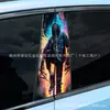 Adesivos de carro mais vendidos película protetora adesivos de carro coloridos com impressão jato de tinta publicidade para vidro do carro traseiro adesivos de carro