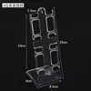Suporte de Relógio Exibidor Rack de Exposição Suporte de Relógio com Anel C Fotografia Criativa Acrílico Base de Mesa Giratória Ornamento Microfone de Mão