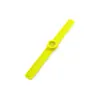 Pulsera de silicona de tubo redondo al por mayor Reloj de aplauso infantil con cabeza de Apple Reloj de presión desmontable Pulsera de silicona